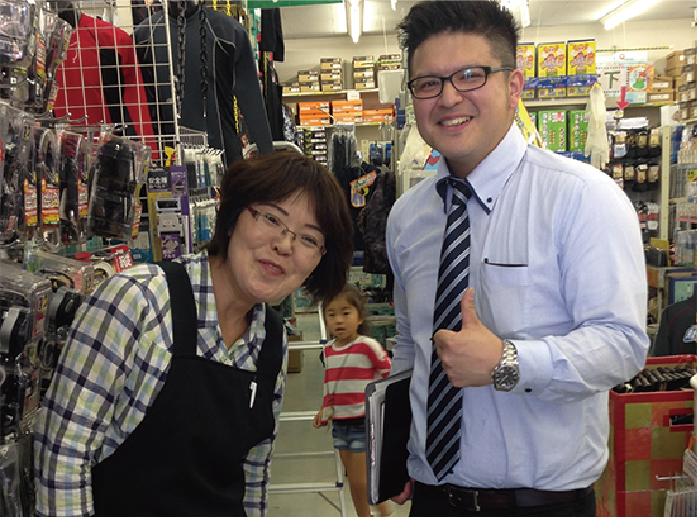 製品メーカー時代の山下